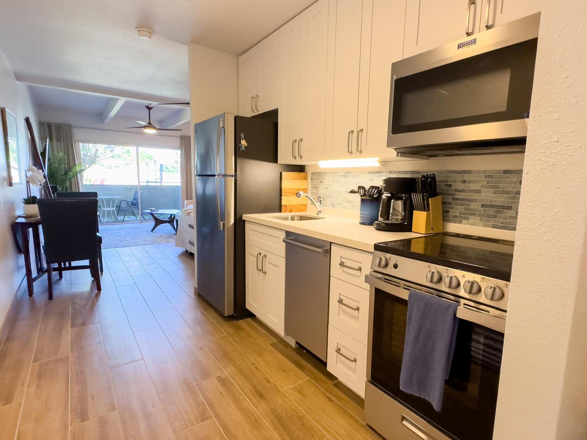 Bay Surf 130- Garden View Studio, Free Parking * Kihei